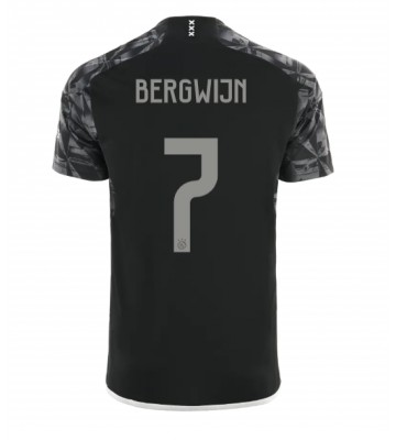 Lacne Muži Futbalové dres Ajax Steven Bergwijn #7 2023-24 Krátky Rukáv - Tretina